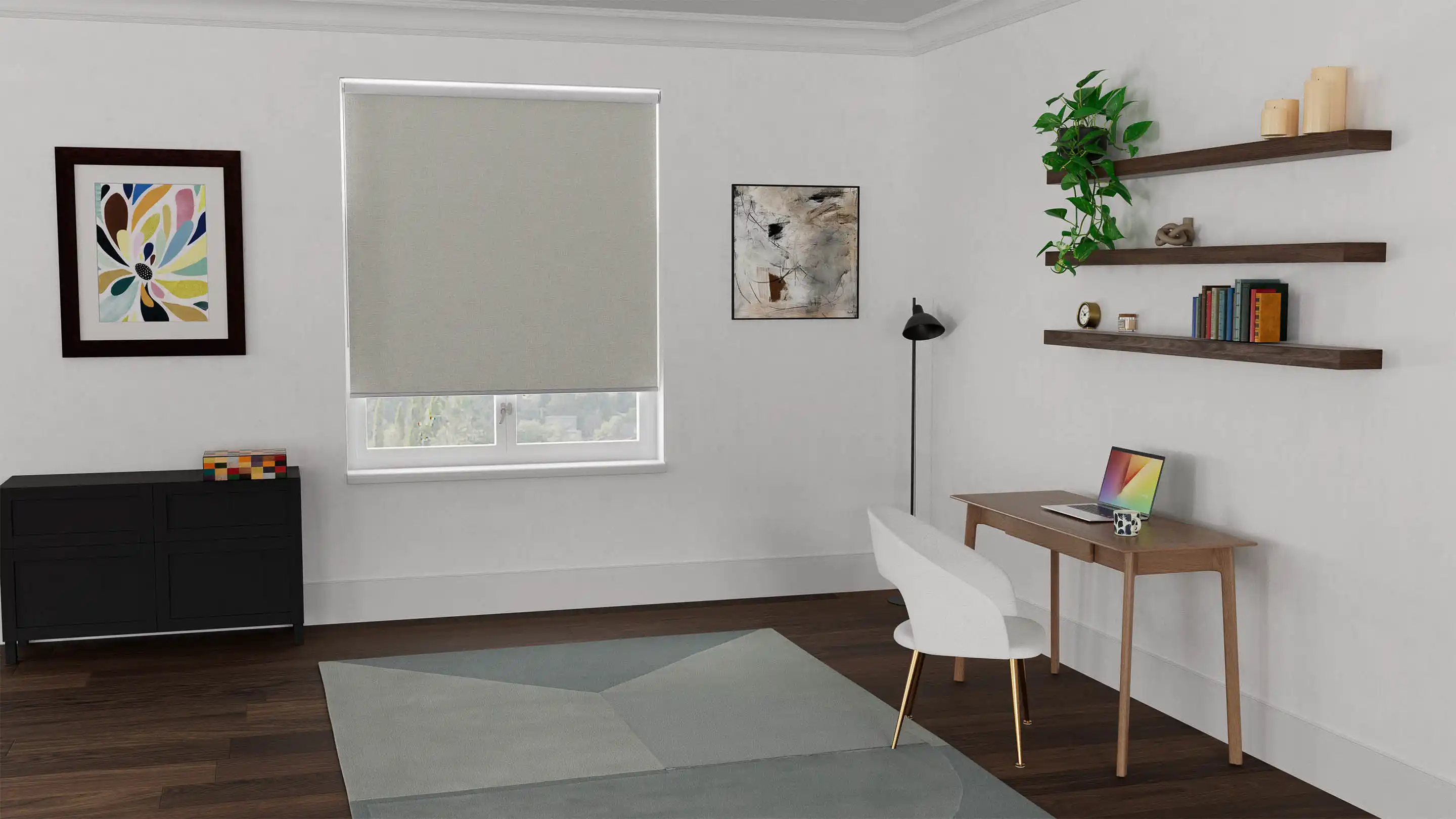 Linesque Blockout Roller Blind - Image 6