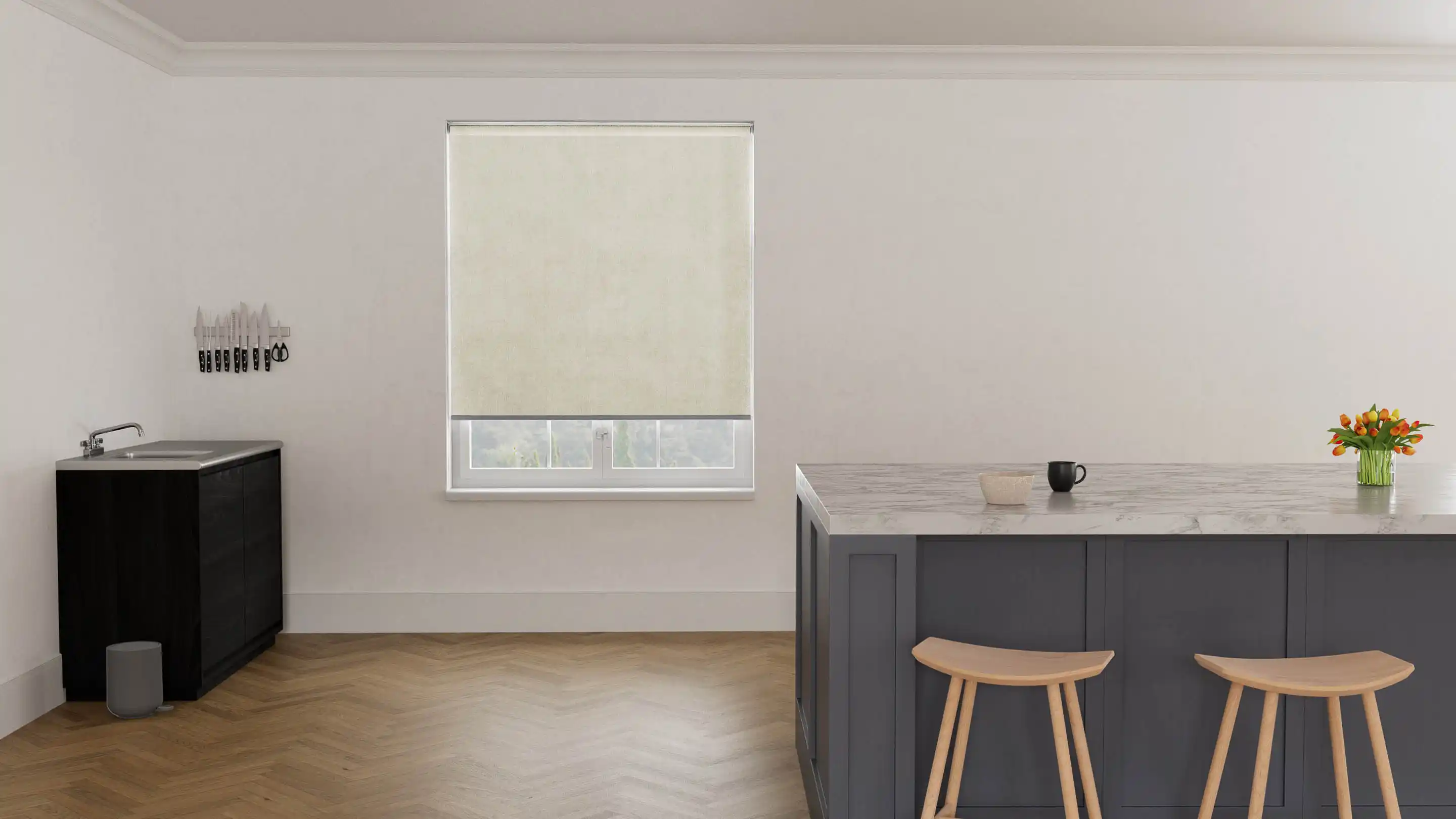 Linesque Light Filtering Roller Blind - Image 5